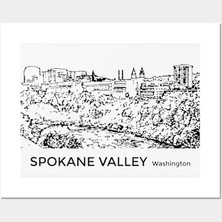 Spokane Valley Washington Posters and Art